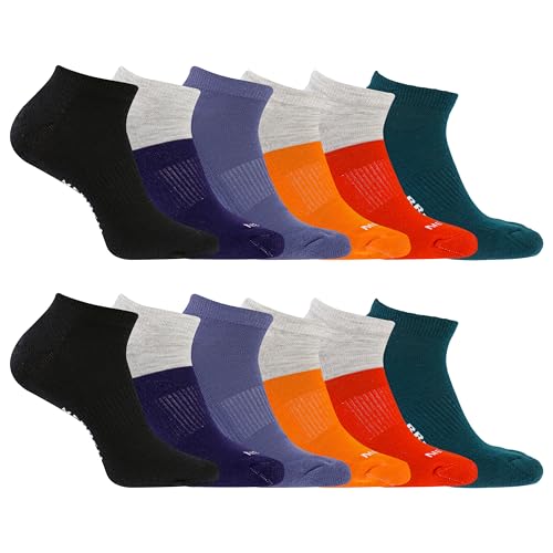 Image of Merrell Men's and Women's Wool Everyday Hiking Socks - 3 Pair Pack - Cushion Arch Support & Moisture Wicking