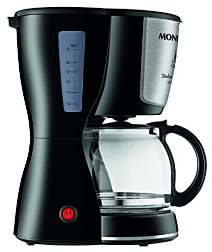 Cafeteira Elétrica Mondial, Dolce Arome Inox, 220V, Preto, 800W - C-32 32X