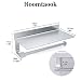 Hoomtaook Portarollos Cocina Soportes de Pared para Portarrollos de Cocina, Autoadhesivo, Aluminio,...