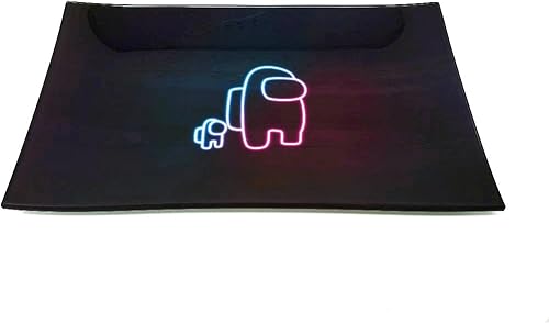 E.G.G. Bandeja de vidrio resistente a roturas bandeja decorativa, bandeja rodante, coleccionable, alta resolución, gran regalo (entre nosotros) E.G.G. Bandeja de vidrio resistente a roturas bandeja decorativa, bandeja rodante, coleccionable, alta resolución, gran regalo (entre nosotros)