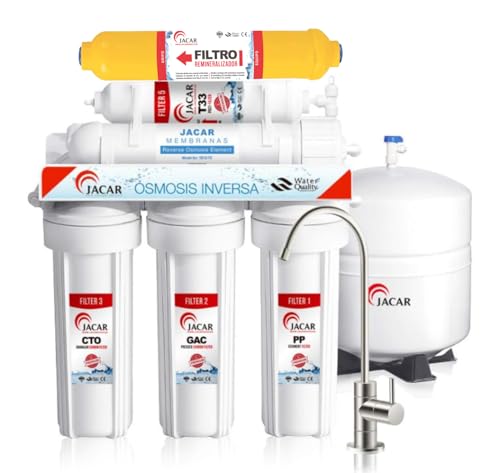 Imagen de Equipo de Osmosis Inversa 6 Etapas Domestico con Membrana de 50 Gpd Incluye Filtros Osmosis Inversa 6 Etapas de Coconut Ecologico