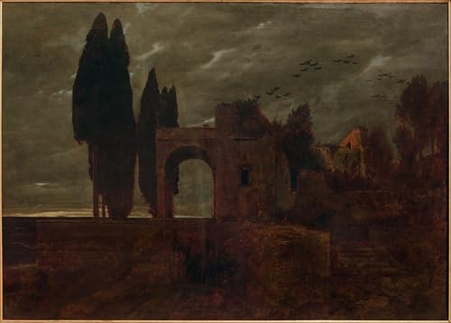 Ruine Am Meer d'Arnold Böcklin affiche affiche poster toile 60x90cm