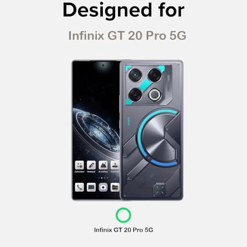 Image of Bintage Case Cute Fun Taddy| 3D Ball Bear| Donut| Coffee Rubber Case Camera Protection Back Cover Compatible for Infinix GT 20Pro 5G - Black