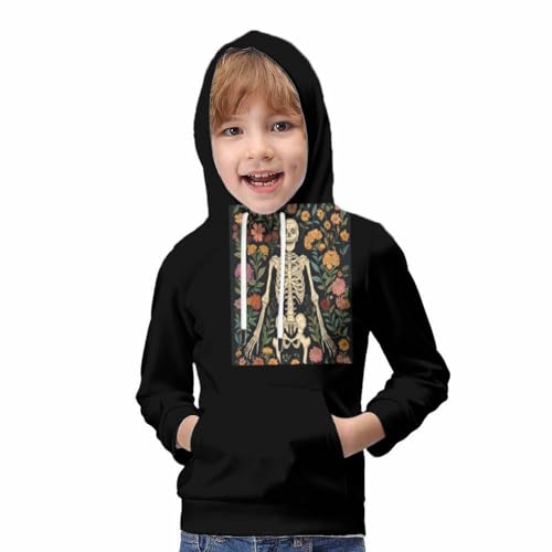 Sweat squelette humain ample enfant pour masquer les complexes ado