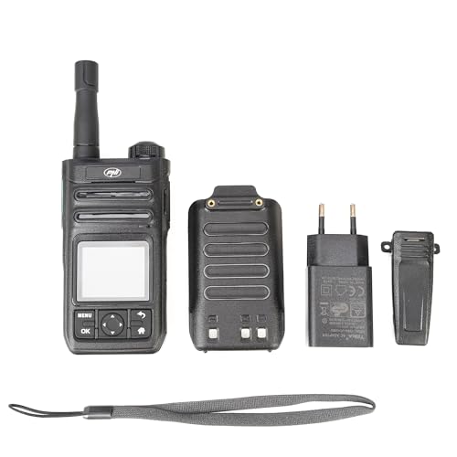 Tragbarer Radiosender PNI PoC 1800, GSM 4G LTE, Wi-Fi 2,4 GHz, Android OS, 1,77 Zoll Farbbildschirm, Li-Ion 4400 mAh Akku, IP54