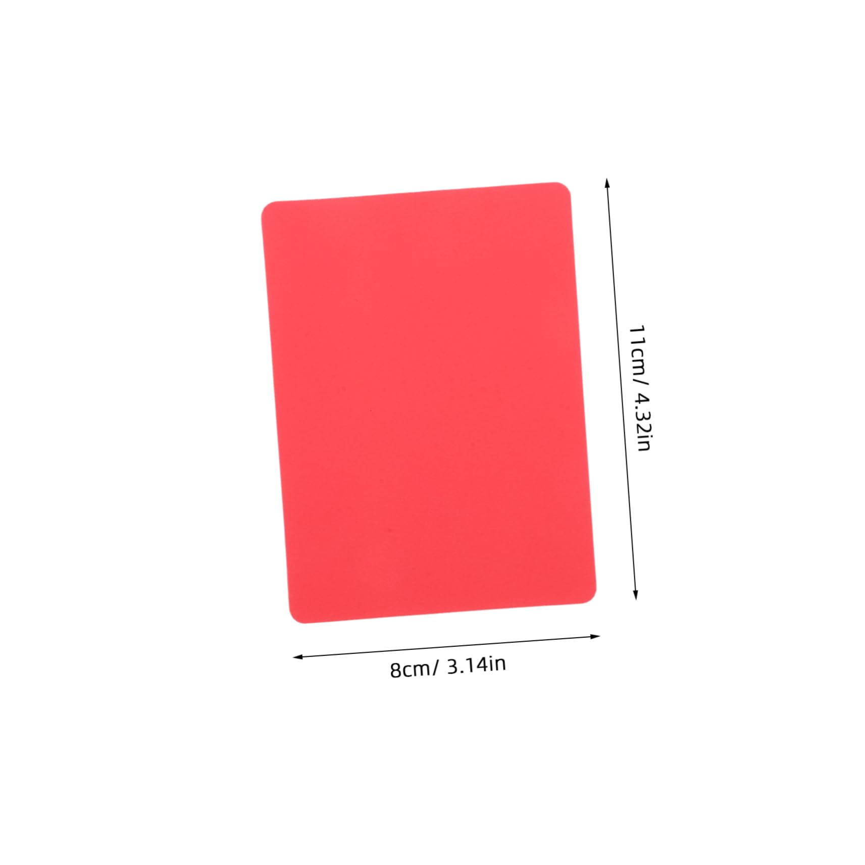 BESPORTBLE Complete Soccer Referee Kit 10 Pcs Red Yellow Cards Sports Penalty Cards for Matches