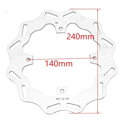 Disques de frein enduro 240 260 270 mm pour entretien CRF - 7
