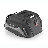 GIVI Borsa da Serbatoio Moto EASY01 Tanklock 6L con Copertura Antipioggia, Sistema M.O.L.L...