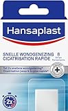 Hansaplast Pflaster, schnelle Wundheilung, mit Aktivgel, groß, 8 Stück