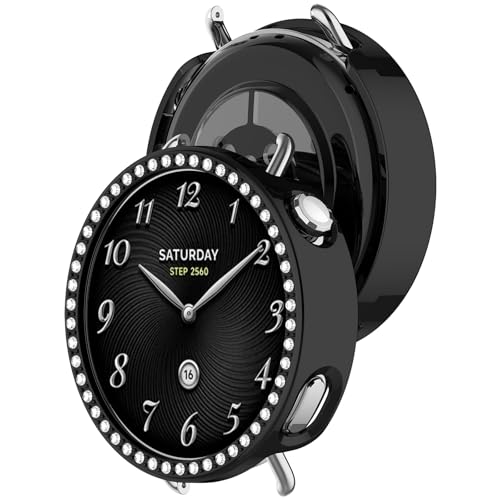 Coque Xiaomi Watch S4 41mm LOKEKE étui premium polycarbonate noir