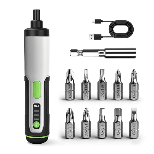 VCAN ACTIVE Electric Screwdriver Cordless Power Screwdrivers Set Tool Kit