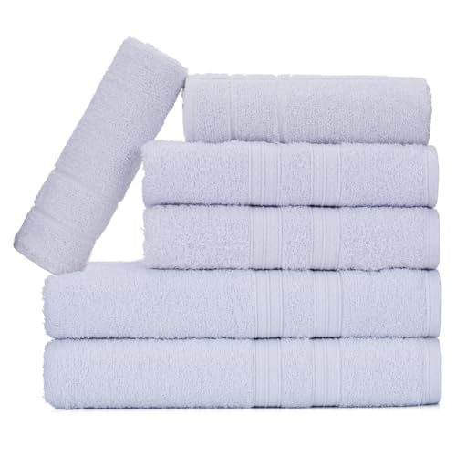 Jogo de Toalhas Gigante Soft 2 Banhão + 2 Rosto Soft + 2 Piso Luxo Antiderrapante 100% Algodão - Bra