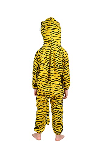 BookMyCostume Tiger Bagh Animal Kids Fancy Dress Costume | Indian 4-5 years