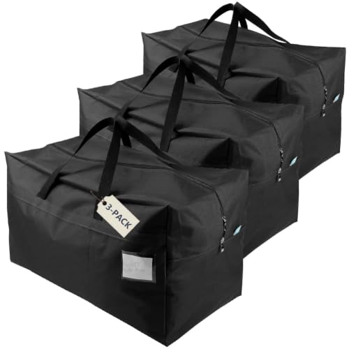 3pcs, 100L Ornament Festival Decor Items Storage Bags, Travel Duffel Bags