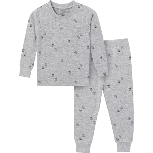 Image of Modern Moments by Gerber Baby Hacci Snug Fit 2 Piece Pajama Set