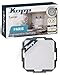 Produktbild Kopp PARIS Taster in Arktis-Weiß - Stilvoller IP20 Taster-Unterputz ideal für Klingel & Türöffner - Klingeltaster-Unterputz mit 10AX Schaltvermögen - Lichtschalter 250V~