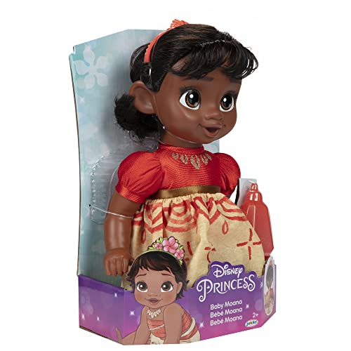 Disney Princess Moana Baby Doll With Baby Bottle & Hair Pin #TOP7