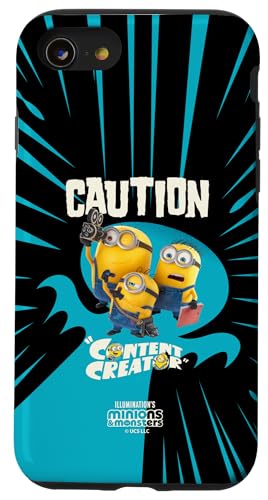 Minions & Monsters Caution Coque pour iPhone SE (2020) / 7/8