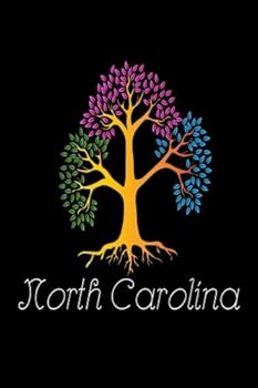 North Carolina: Tree Of Life NC US State Gift Notebook