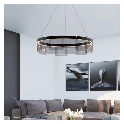 Lumière LED en verre de luxe minimaliste pour un éclairage design