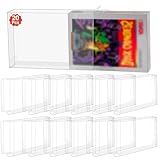 Matériaux de qualité supérieure : fabriqué à partir de plastique PET durable pour maintenir l'intégrité et la longévité de votre cartouche Atari 2600 7800. Avec la construction de paroi de 0,3 mm d'épaisseur et un ajustement parfait, vous pouvez facilement empiler sans écraser, évitant les bosses et les dommages