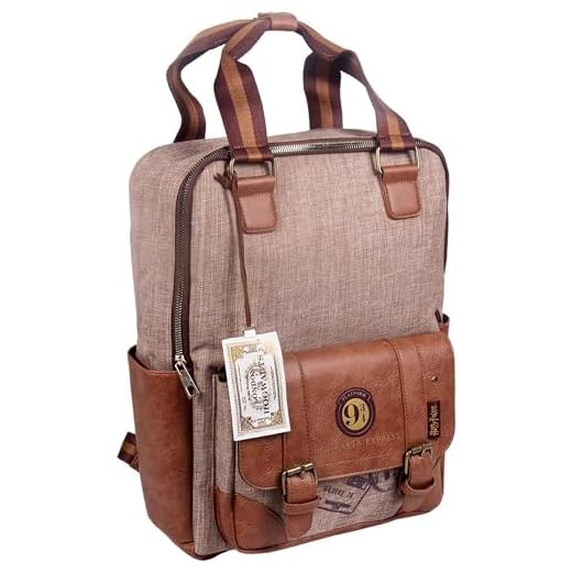 CERDÁ LIFE'S LITTLE MOMENTS, Mochila Harry Potter Casual-Licencia Oficial Warner Bros para Hombre, Multicolor, Grande