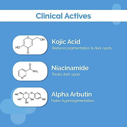 Image of The Derma Co 1% Kojic Acid Face Wash I With Niacinamide & Alpha Arbutin I Reduces Dark Spots & Pigmentation I Cleanses & Brightens Skin I Non-Drying Formula I For All Skin Types - 150 ml (Pack of 2)