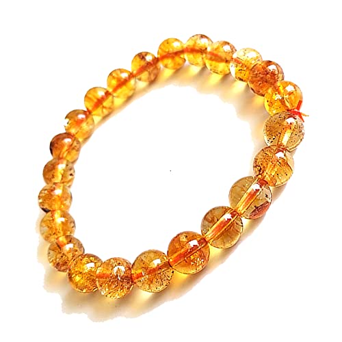 Image of HEALING AND SEMI-PRECIOUS CRYSTAL STONE BRACELET 8 MM ROUND FOR FENSHUI