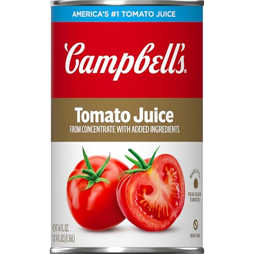 Campbell's 100% Tomato Juice, 46 fl oz Can