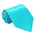 Soophen Mens Necktie 3.75" Tie Solid Color Ties