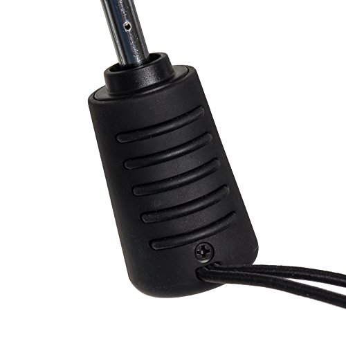 Totes Auto Open Auto Close Compact Umbrella (Black & White Floral) #TOP3