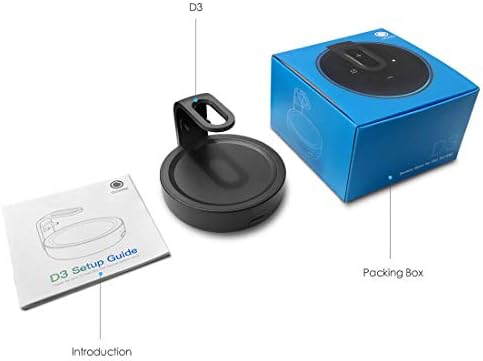 Battery Base for Dot 3rd Generation  Portable Recharger Dot Accessories, Black (Dot Not Included)