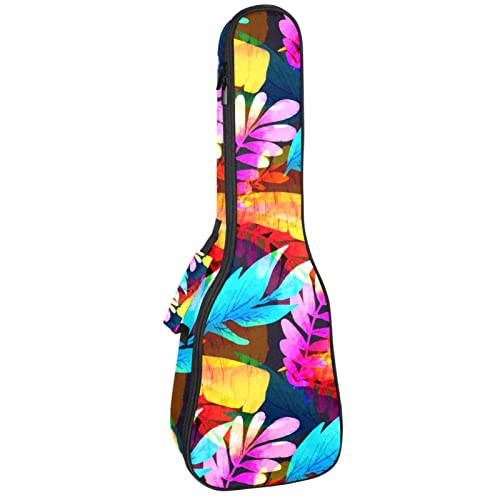 Housse pour ukulélé – Feuille tropicale de 10 mm d’épaisseur – Rembourrage en éponge de 53,3 cm – Avec sangles réglables… - Les Beatles, Paul McCartney, John Lennon, RIngo Starr, George Harrison Housse pour ukulélé - Feuille tropicale de 10 mm d'épaisseur - Rembourrage en éponge de 53,3 cm - Avec sangles réglables…
