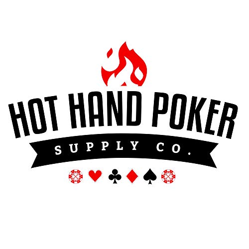 Hot Hand Poker Supply 10 Player Folding Poker Table, Water-Resistant Felt, Portable, Easy Storage And Transportation, No Assembly Required, 84" L X 42" W X 30" H, Green 2021, (Green1121) #TOP7