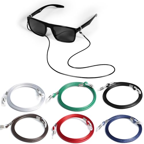 VOOGLASS Glasses Strap,Securely Keep Your Eyeglasses Around Your Neck, Practical Sunglasses Holder Strap for Men Women