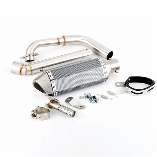Silencieux moto pour Yamaha MT 125 2014-2018 avec tuyau de raccordement collecteur