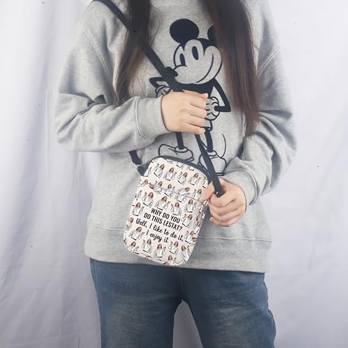 MNIGIU IWTV Tv Show Inspired Gift Lestat and Louis Lover Gift IWTV Merch IWTV Quote Crossbody Bag for Fans4