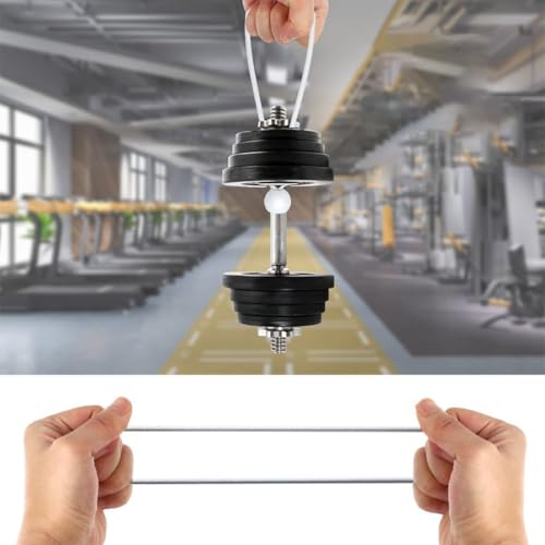 Cuerdas elásticas con bola de látex resistente para camping 8