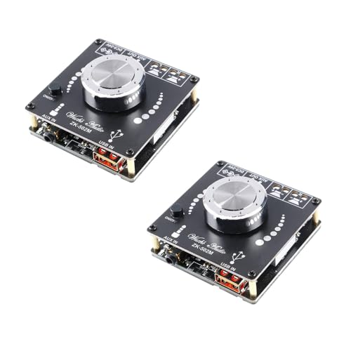 Module audio ZK-502M 50W pour remplacer un amplificateur en panne et réutiliser vos enceintes AUX