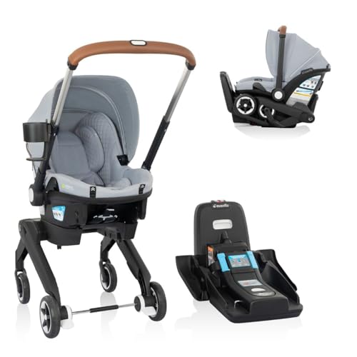 Image of Evenflo Shyft DualRide Preemie and Infant Car Seat Stroller Combo