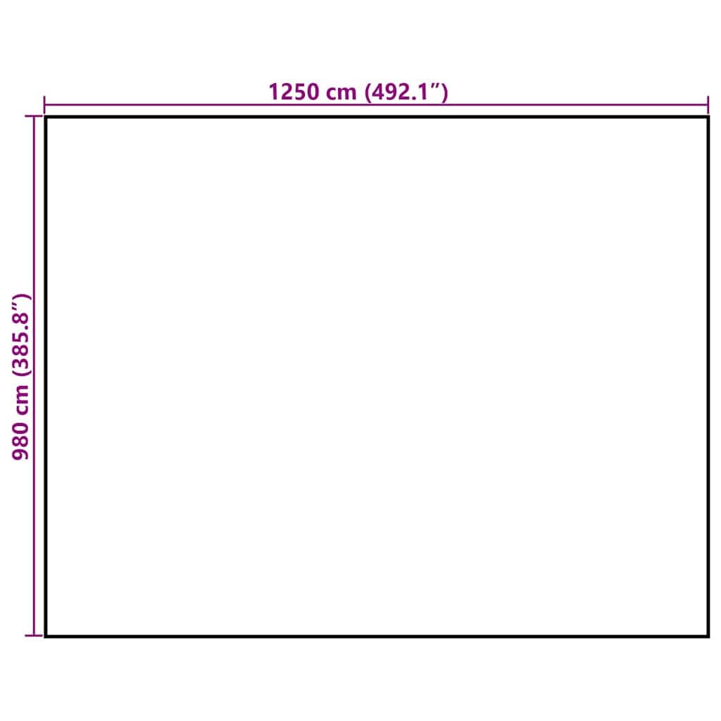 vidaXL Telo Pagliaio 9,8x12,5 m 140 g/m² Polipropilene, Protezione Balla di Paglia, Vello per balle Rotonde, Vello di Paglia