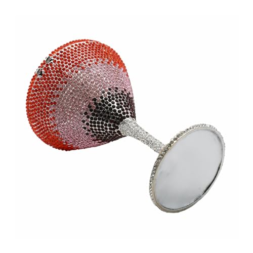 Image of Women Goblet Rhinestone Evening Bag Cocktail Cup Diamond Clutch Funny Crystal Prom Handbag Wedding Purse for Party