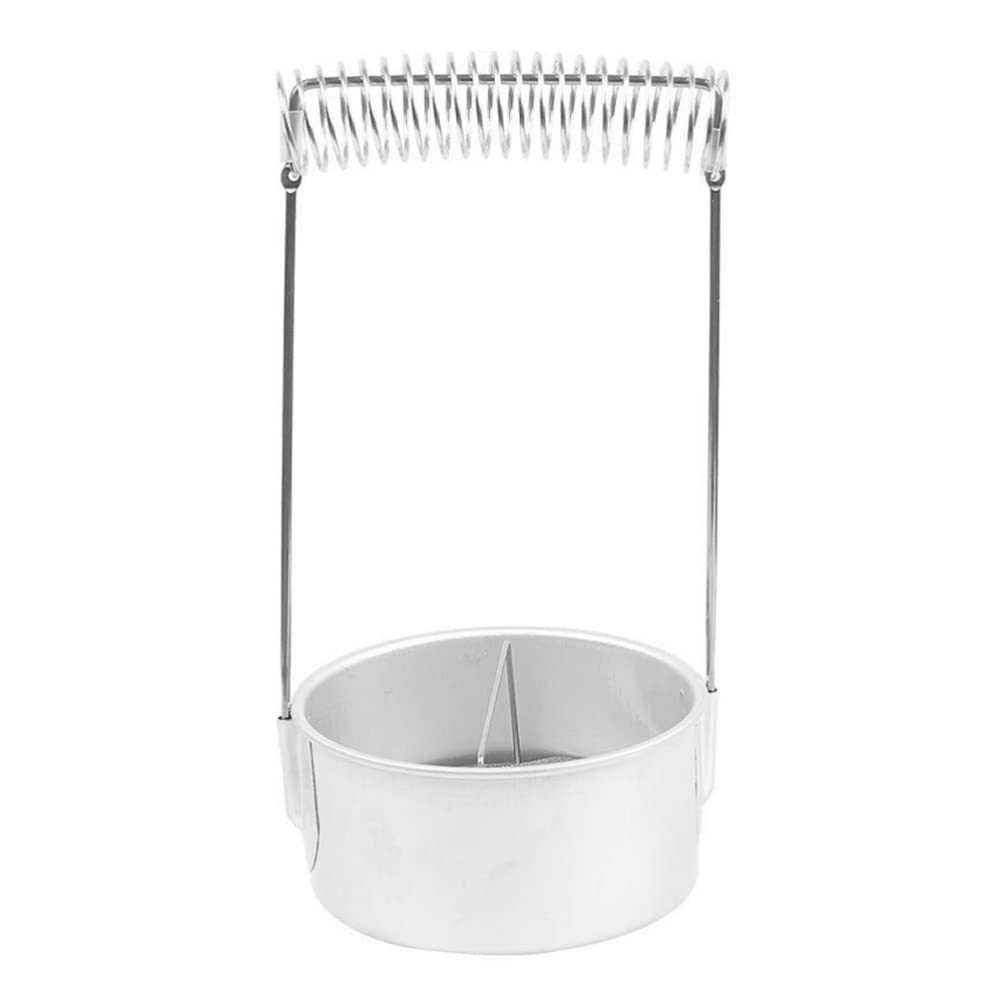 NUOBESTY Stainless Steel Paint Brush Cleaner Durable Painting Brush Washing Basin with Removable Screen for Artists for Oil and Acrylic Paints