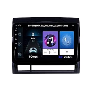 Android Auto Stereo Radiotuner met Bluetooth En Navigatie Voor TOYOTA TACOMA/HILUX 2005-2013 Plug En Play Auto…