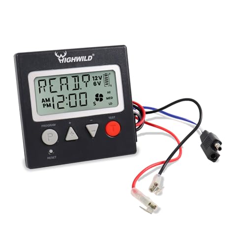Highwild 6V/12V Universal Game Deer Feeder Digital Timer - 3 Pack