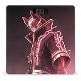 フォートナイト 体重計 高精度 ボディスケール 電源自動ON OFF バックライト付 体重BMI デジタル 体重計 体重管理 快適で安全な計量体験 ミニマリストスタイル