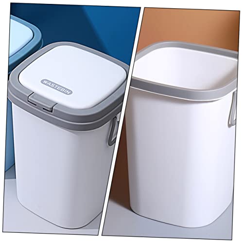 Tapa para bote de basura portátil Alipis para oficina y cocina miniatura 4