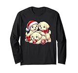 Photo Gallery kawaii anime lab puppy christmas kids da donna e uomo maglia a manica Photo Gallery kawaii anime lab puppy christmas kids da donna e uomo maglia a manica