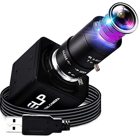 4K Ultra HD USB Web Camera Varifocal FHD 5-50mm Lens USB Mini Web Camera 3840X2160@30fps USB with Camera IMX317 Sensor,USB UVC Zoom Conference Webcam Free Driver for Mac/Window/Linux/Raspberry Pi Cover