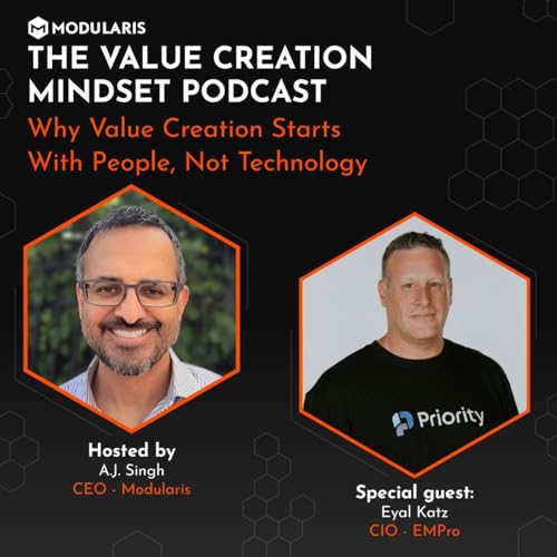 『Why Value Creation Starts With People, Not Technology』のカバーアート